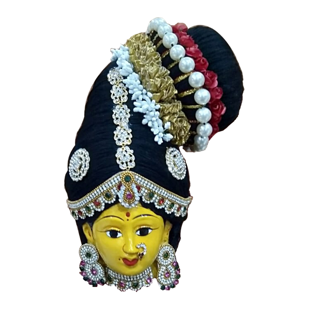 Decorated Ammavari Face - 1 Decorated Ammavari Face - 1